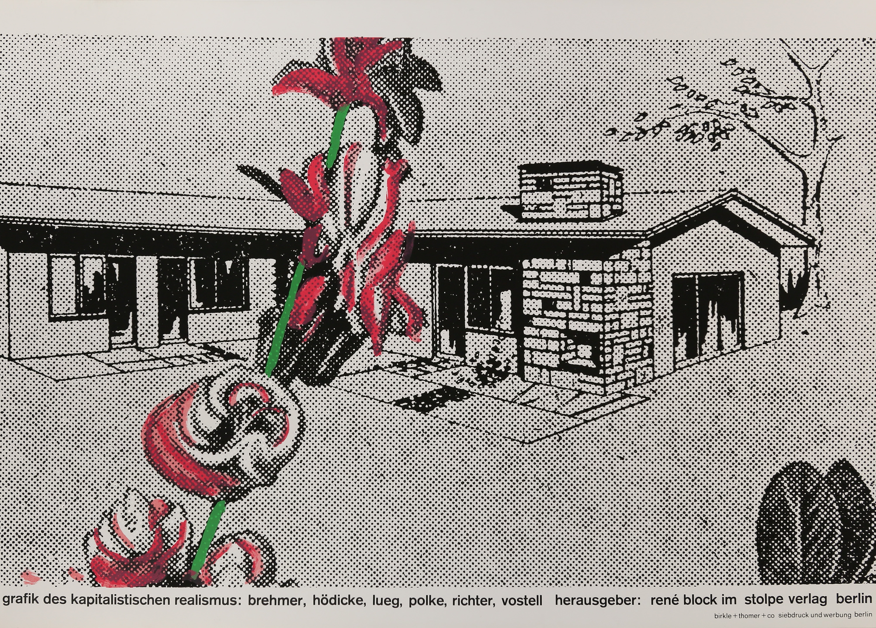 Sigmar Polke Wochenendhaus (Plakat) 1968