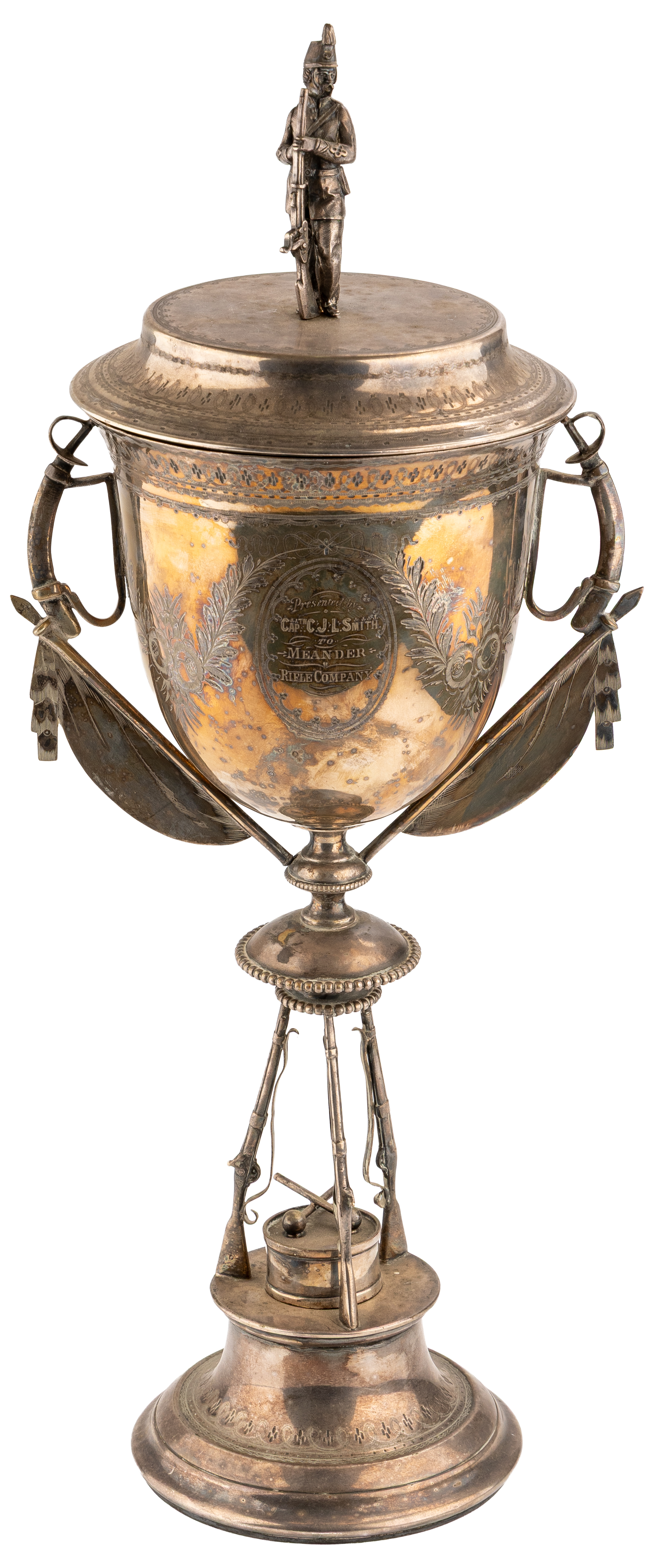 169 · Military Rifle Trophy, Deloraine, Tasmania, 1890,  VF