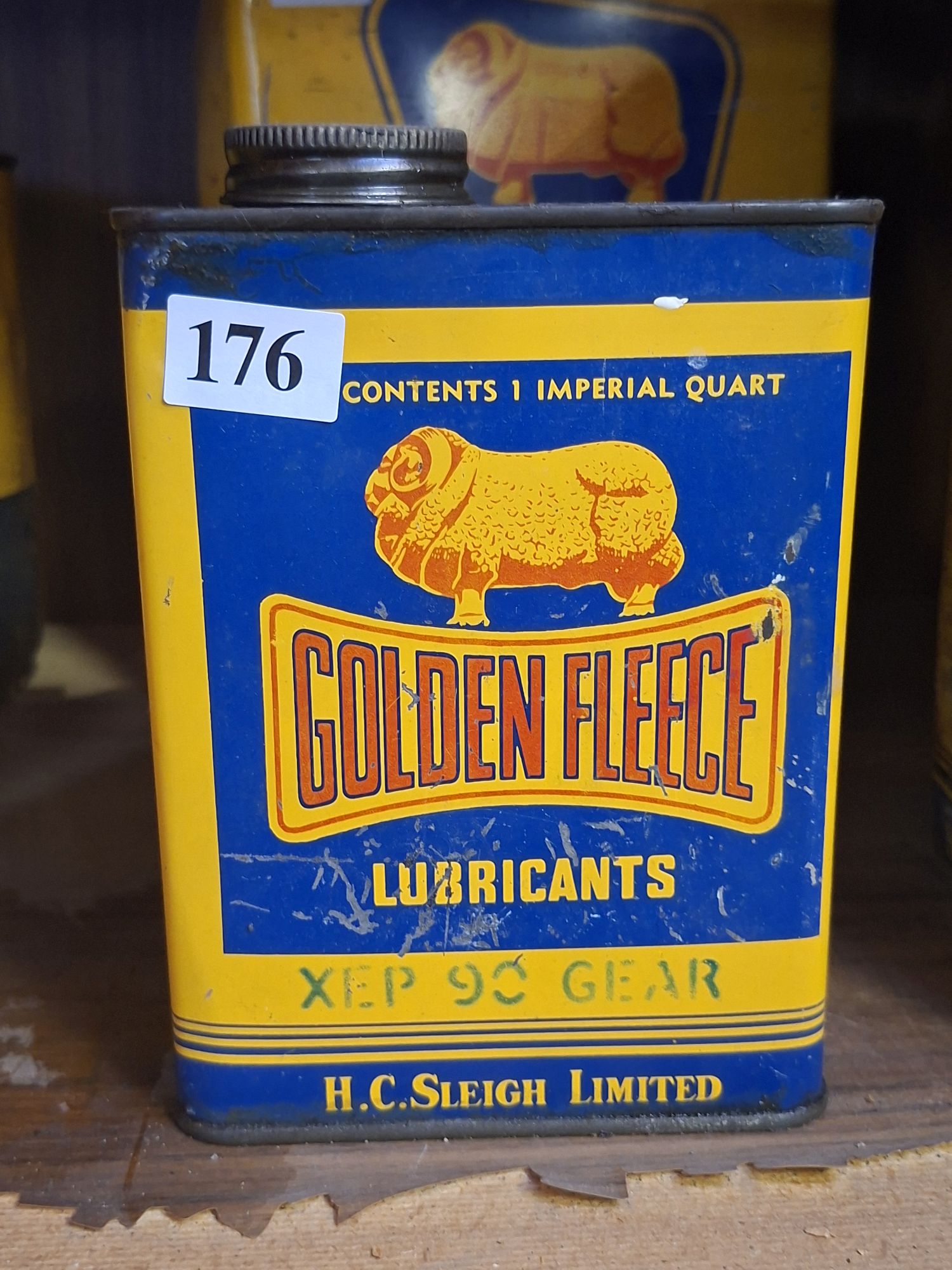 Golden Fleece Gear Oil Tin