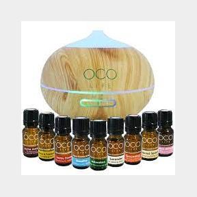 OCO Life Ultrasonic Diffuser Humidifier Purifier with 9 oil Blends-51459/3237 B2 (S1)