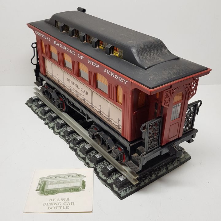 Jim Beam Decanter - Dining Car (All Faults)