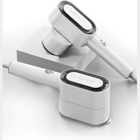 KOPBEAU GARMENT STEAMER, 2-IN-1 GARMENT STEAMER AND WRINKLE REMOVER, NTC PRECISION STRIPS PROTECT CLOTHES, 14 MINUTES CONTINUOUS S