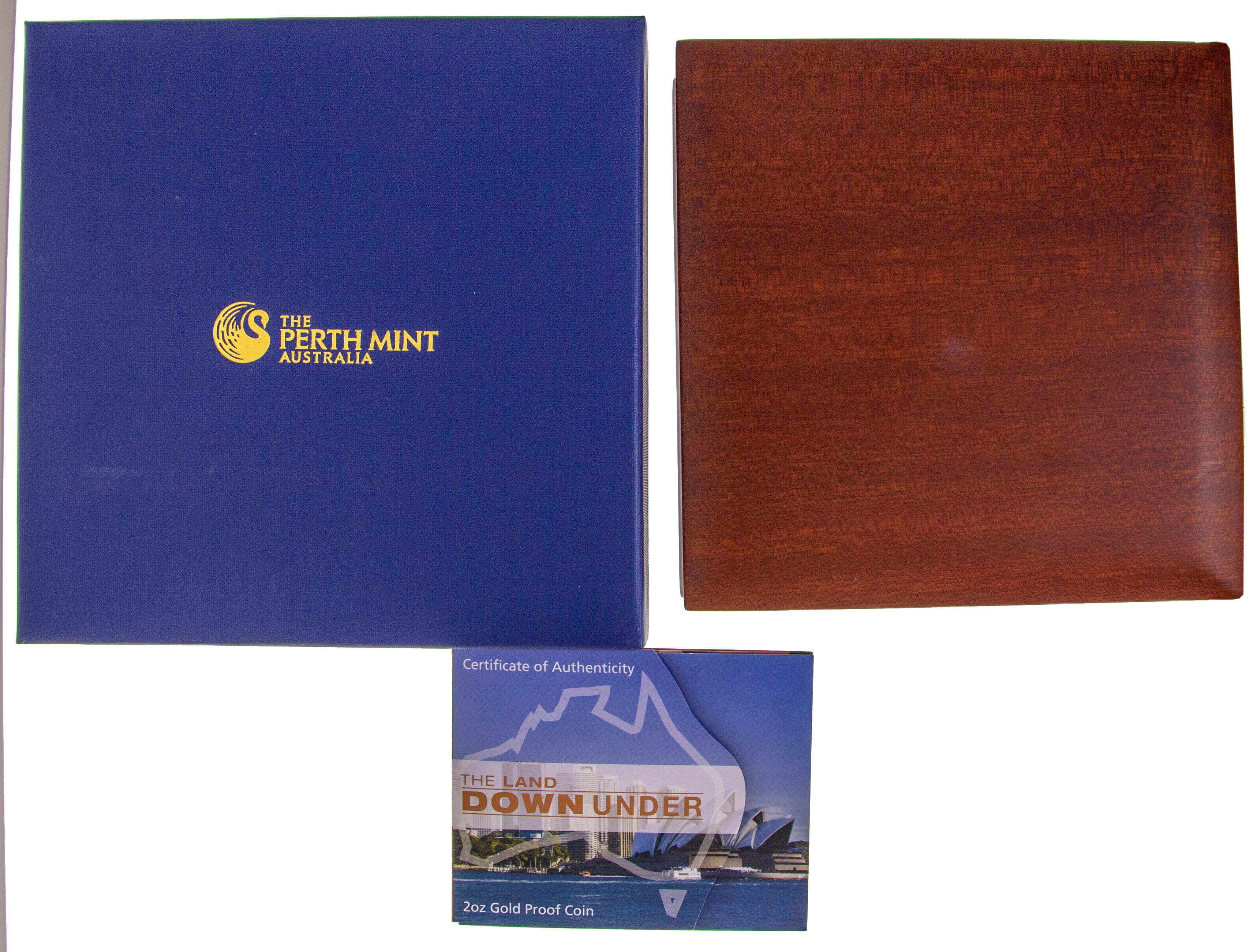 Elizabeth II, Perth Mint - Land Down Under 2oz Gold Proof, Two Hundred Dollars, 2013, FDC