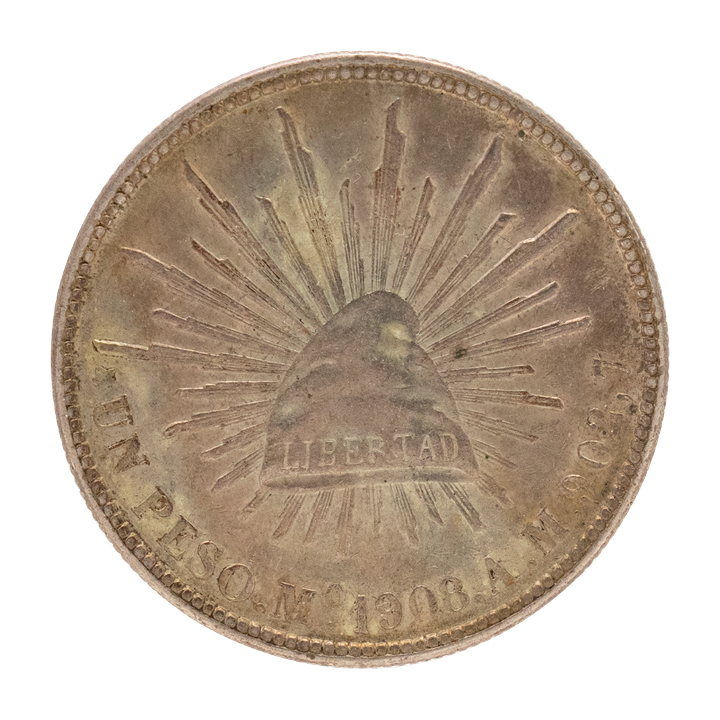 Moneda de 1 peso Porfiriano