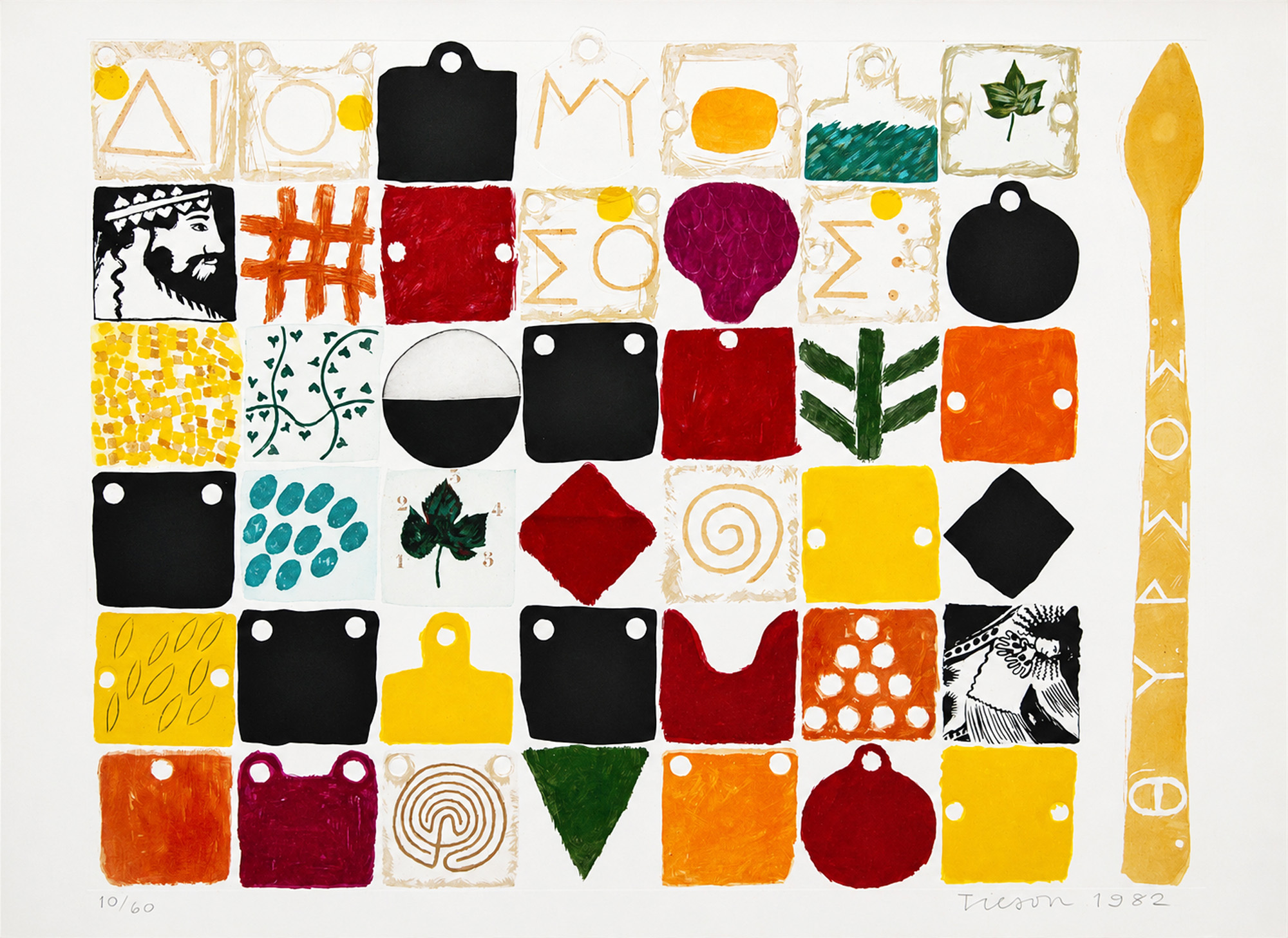 Joe Tilson 'Untitled' — NZ auction result