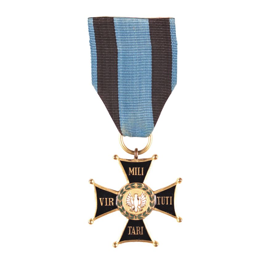 KRZYŻ ORDERU VIRTUTI MILITARI III KL., L. 50. XX W.