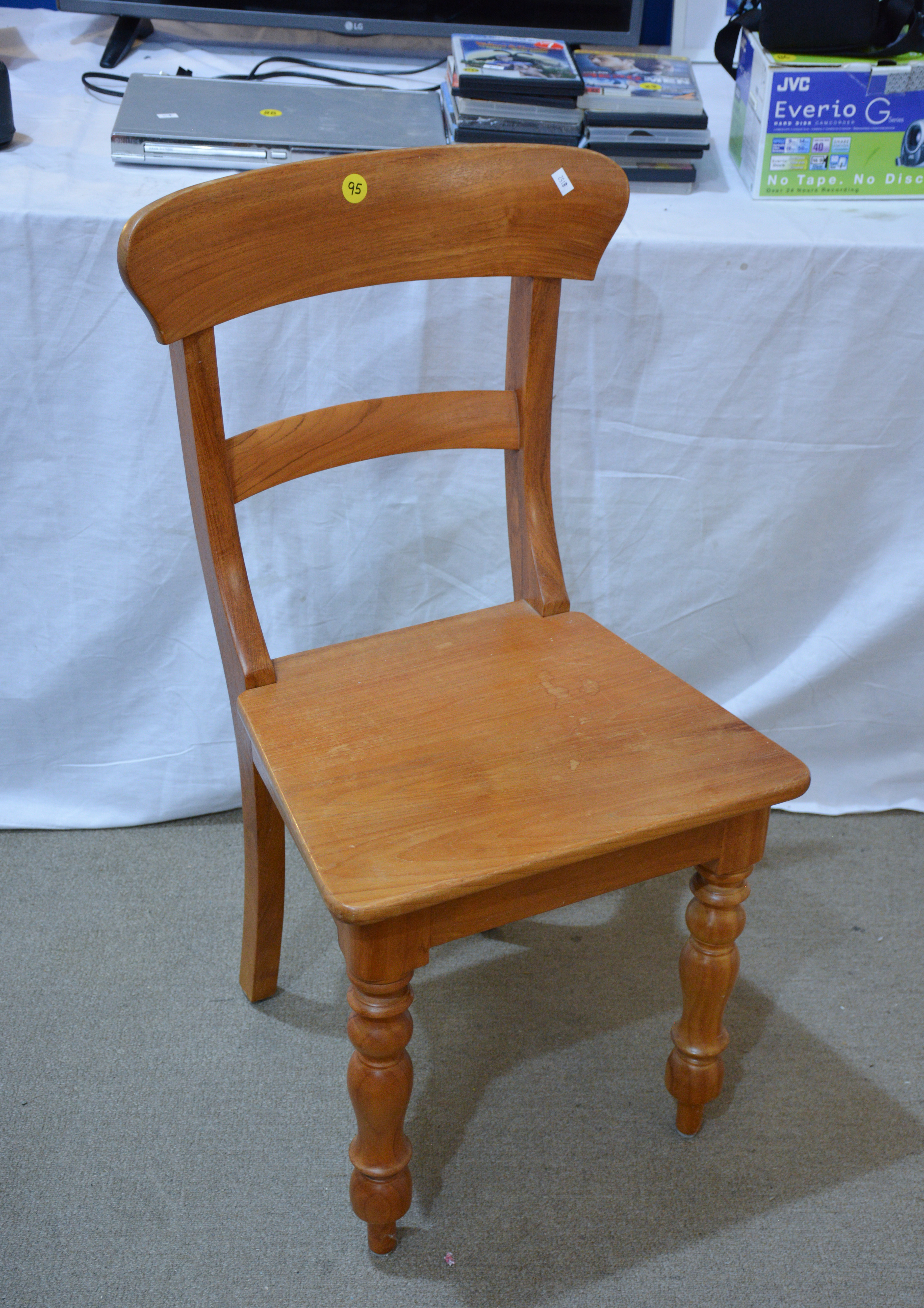 Solid Wood Designer Chair — sold at auction in New Zealand for $20