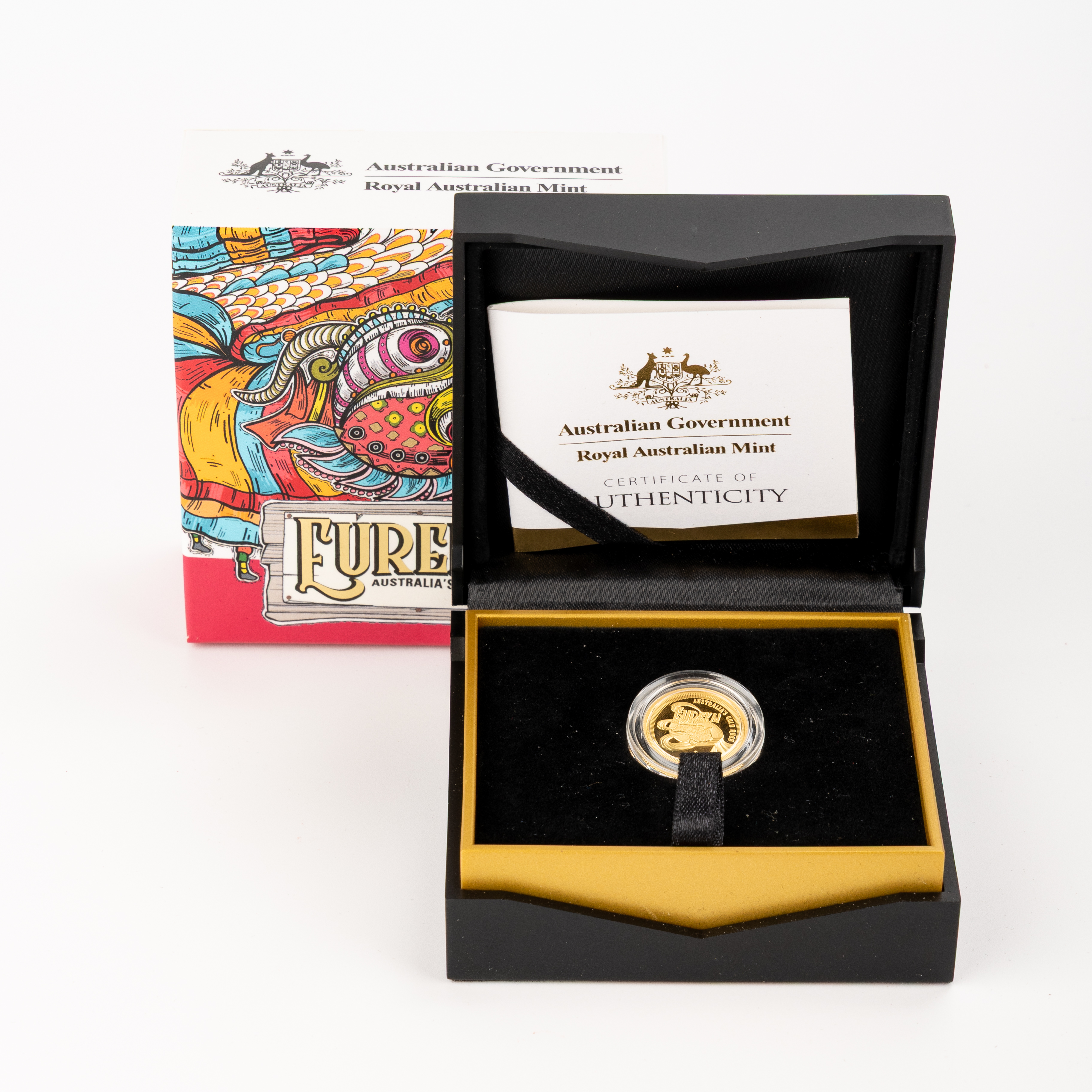 30 · The Golden Dragons of Bendigo 1/10oz Gold Proof Coin, Ten Dollars, 2020