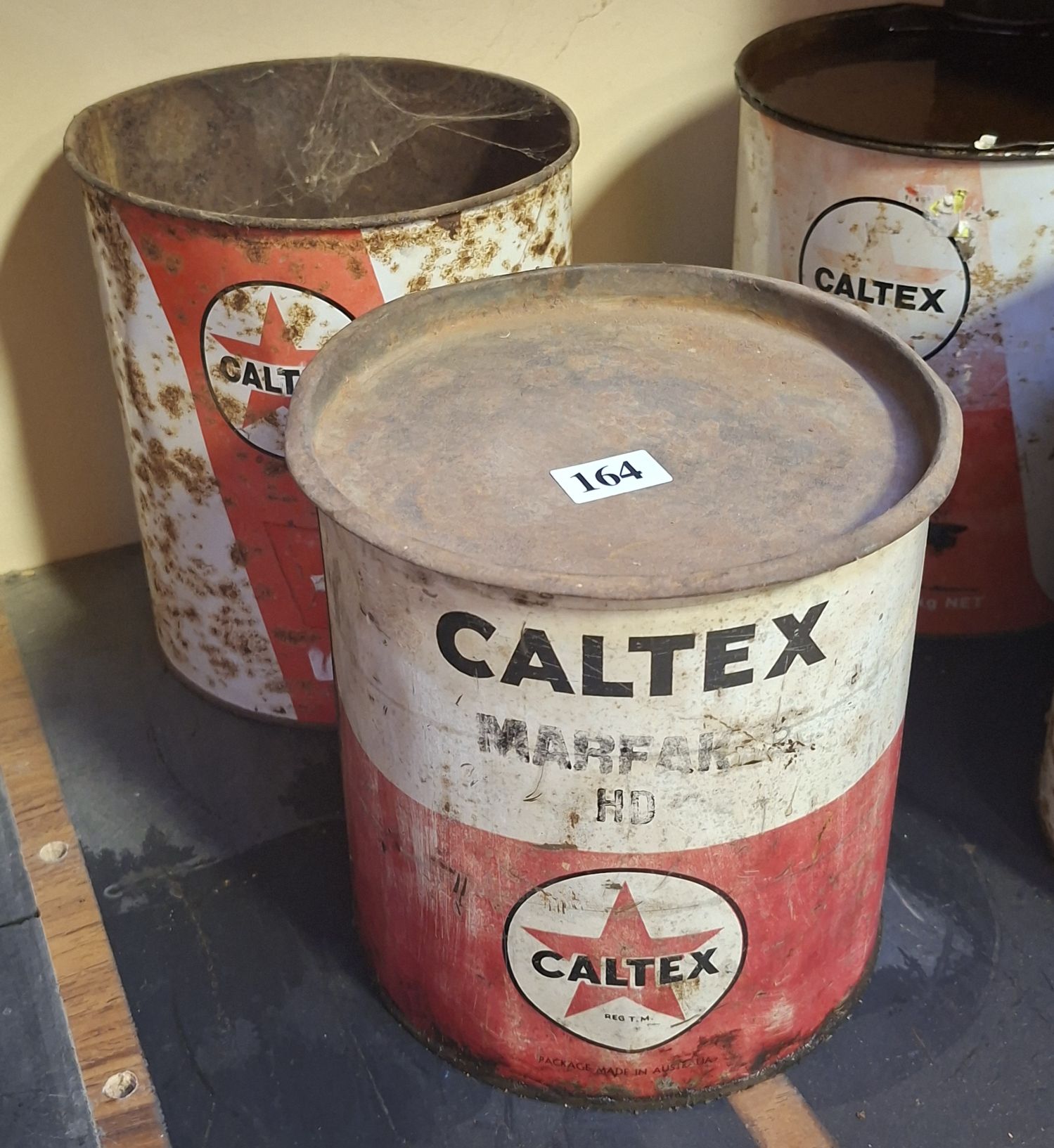 Caltex Tins