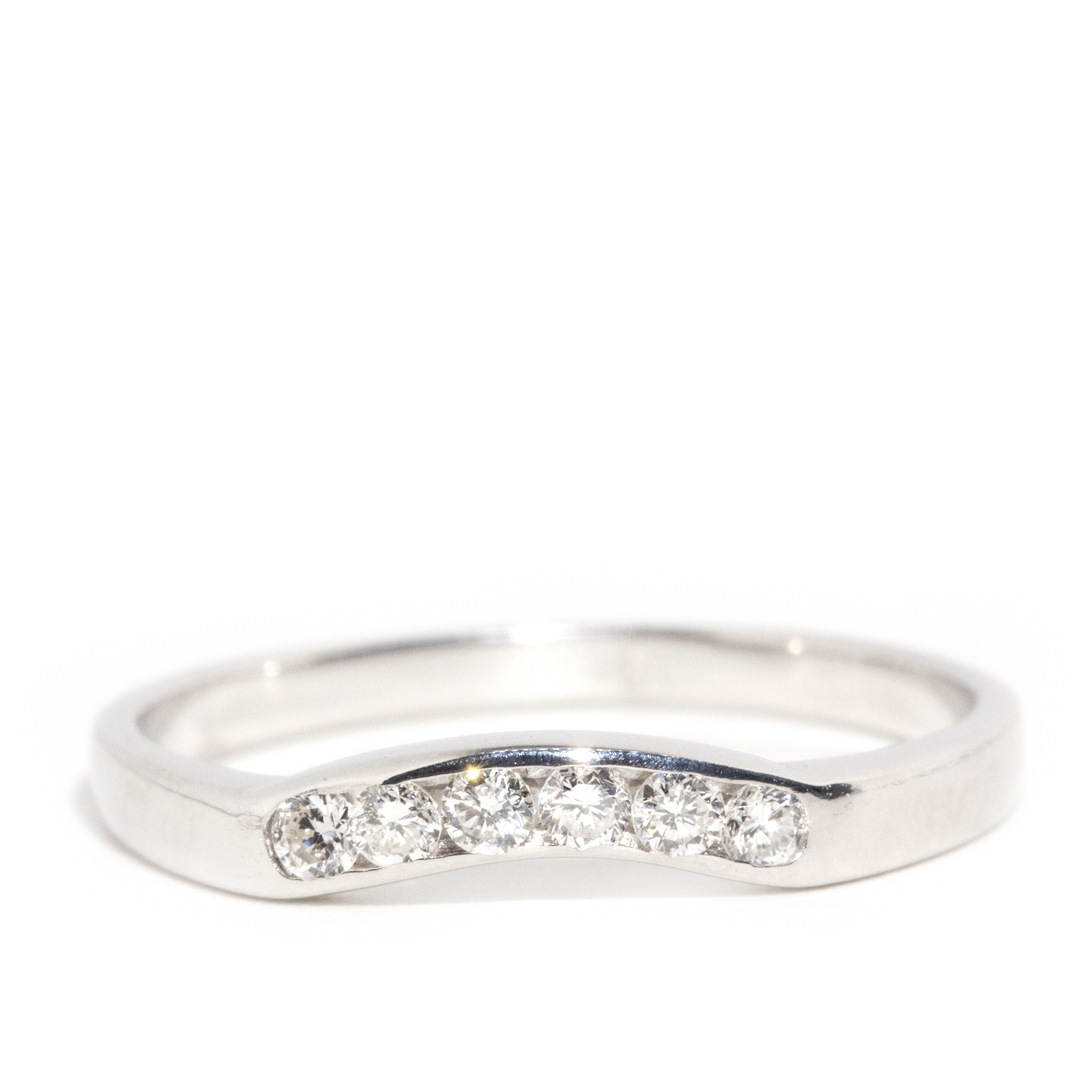 18 Carat Gold Diamond Band,