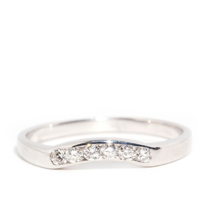 18 Carat Gold Diamond Band,