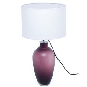 George + Mason - Violet Glass Vase Small with Shade Set