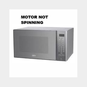 Defy-Dmo390-30l Electronic Mirror Glass Microwave Oven-(MOTOR NOT SPINNING)-51719/1340 B2 S6