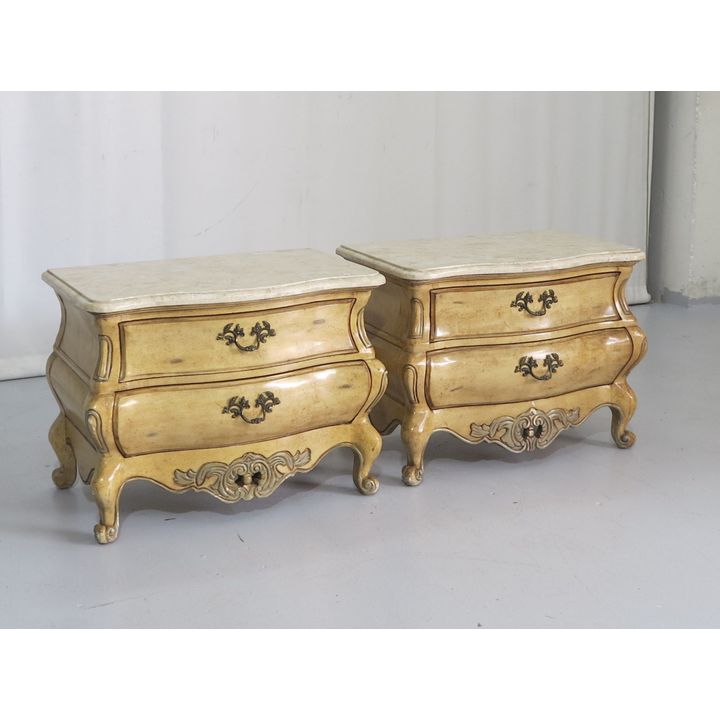 PAIR OF VENETIAN STYLE PEDESTALS