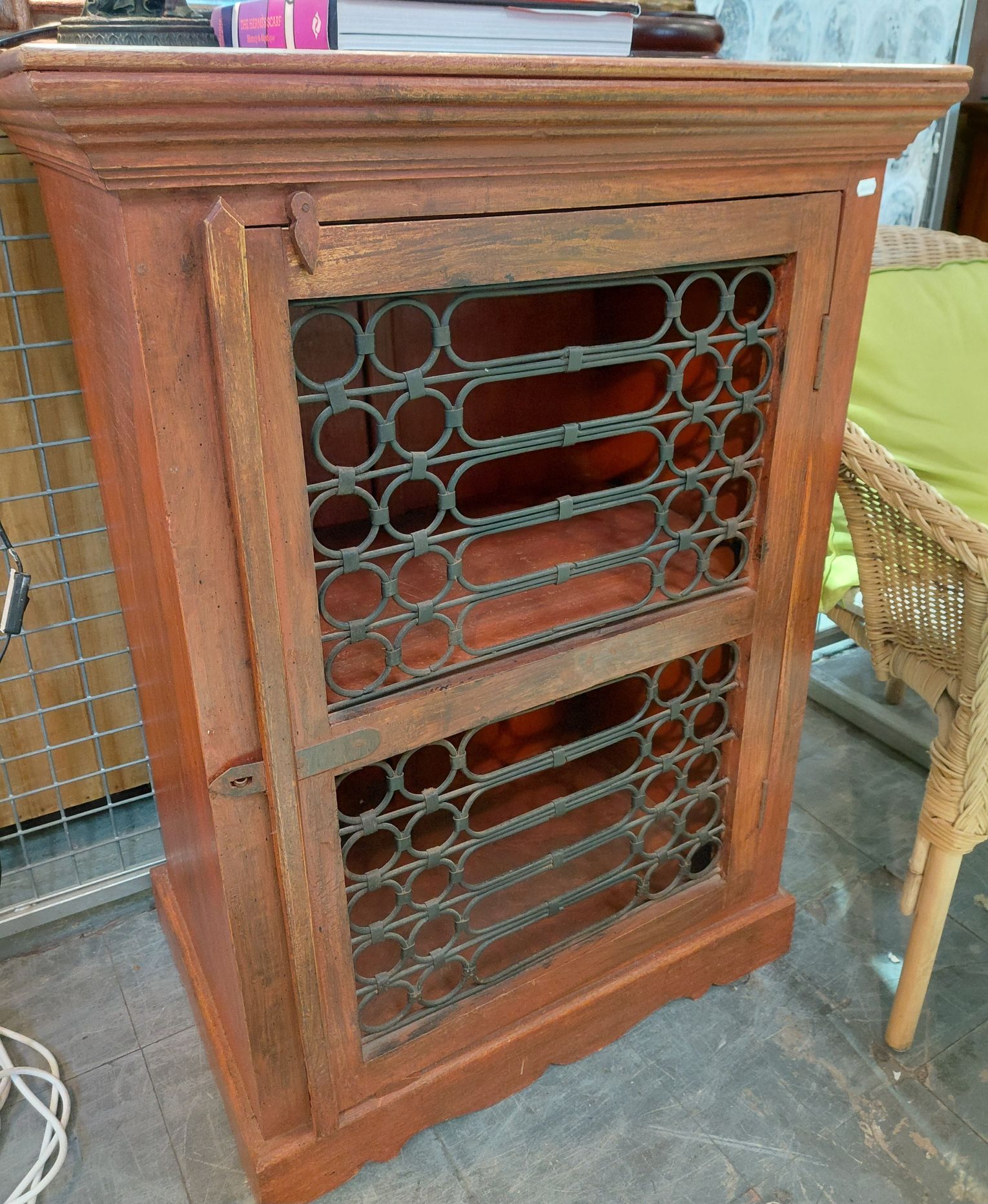 Rustic Timber Cabinet