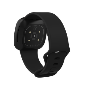 Fitbit Versa 3 Smartwatch Black/Black Aluminum|