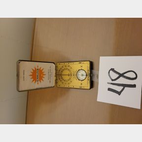 Antique sun watch compass with original paperwork