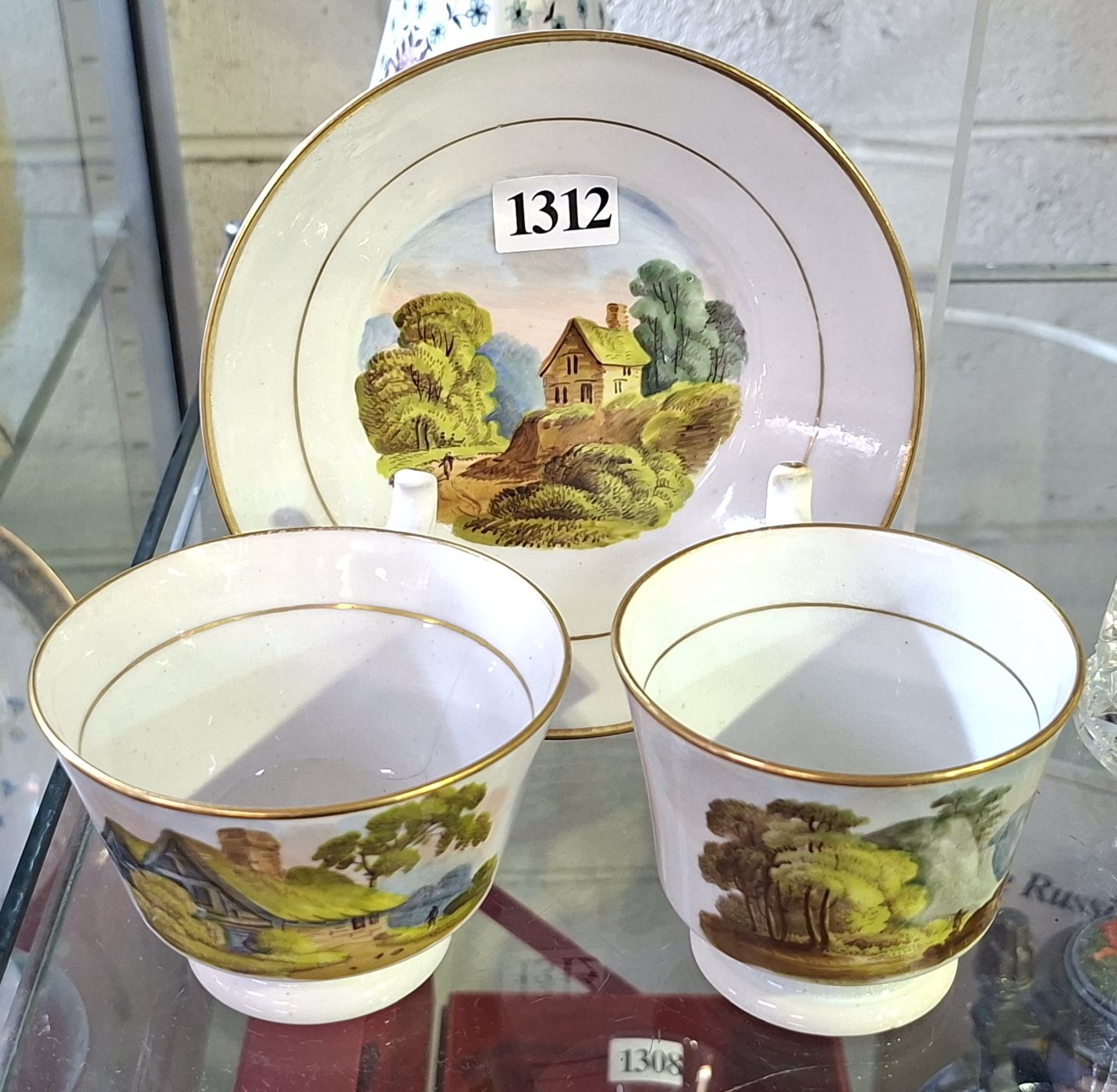 Machin Porcelain Trio