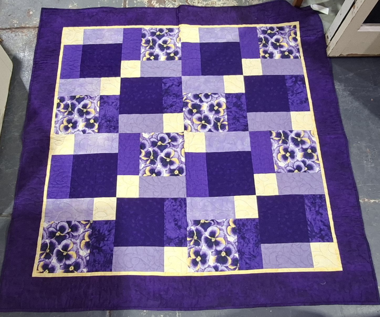 HAND-MADE QUILT