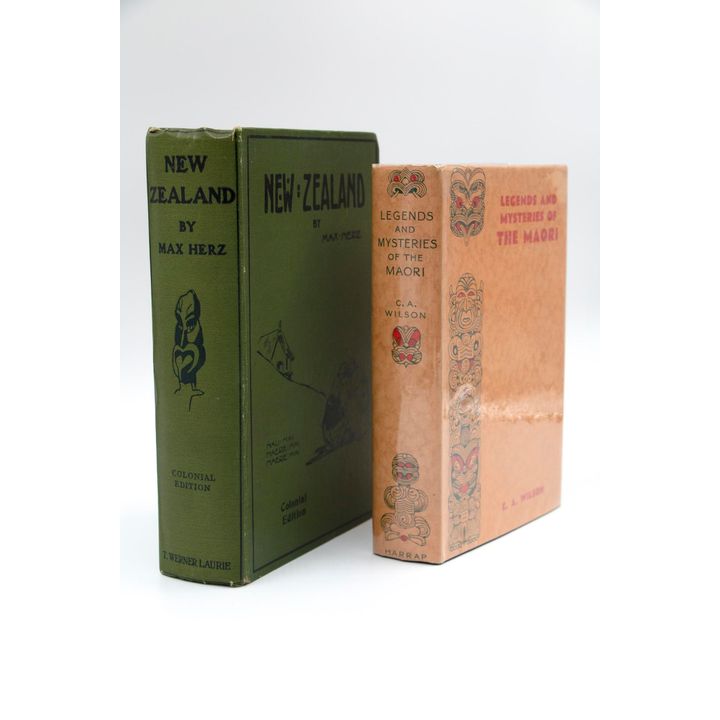 WILSON, C. A [2 titles], Legends and Mysteries of the Māori