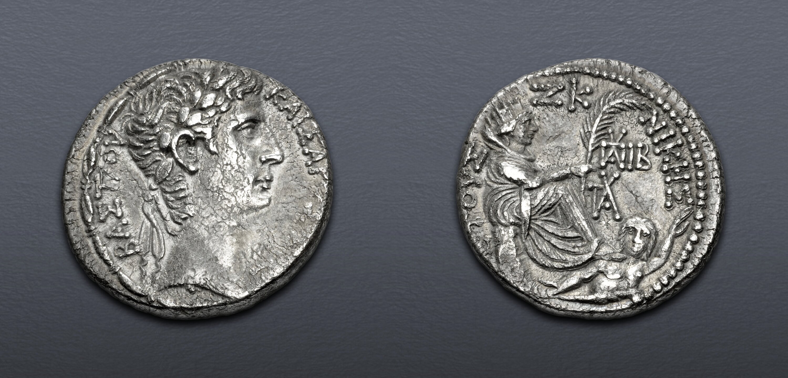 SELEUCIS and PIERIA, Antioch. Augustus. 27 BC-AD 14. AR Tetradrachm ...
