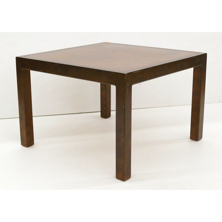 Harry Lunstead Square Low Table w/ Metal Tabletop 23.5" x 23.5" x 16"