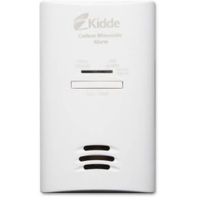 KIDDE CARBON MONOXIDE DETECTOR, PLUG IN WALL WITH AA BATTERY BACKUP, TEST-HUSH BUTTON