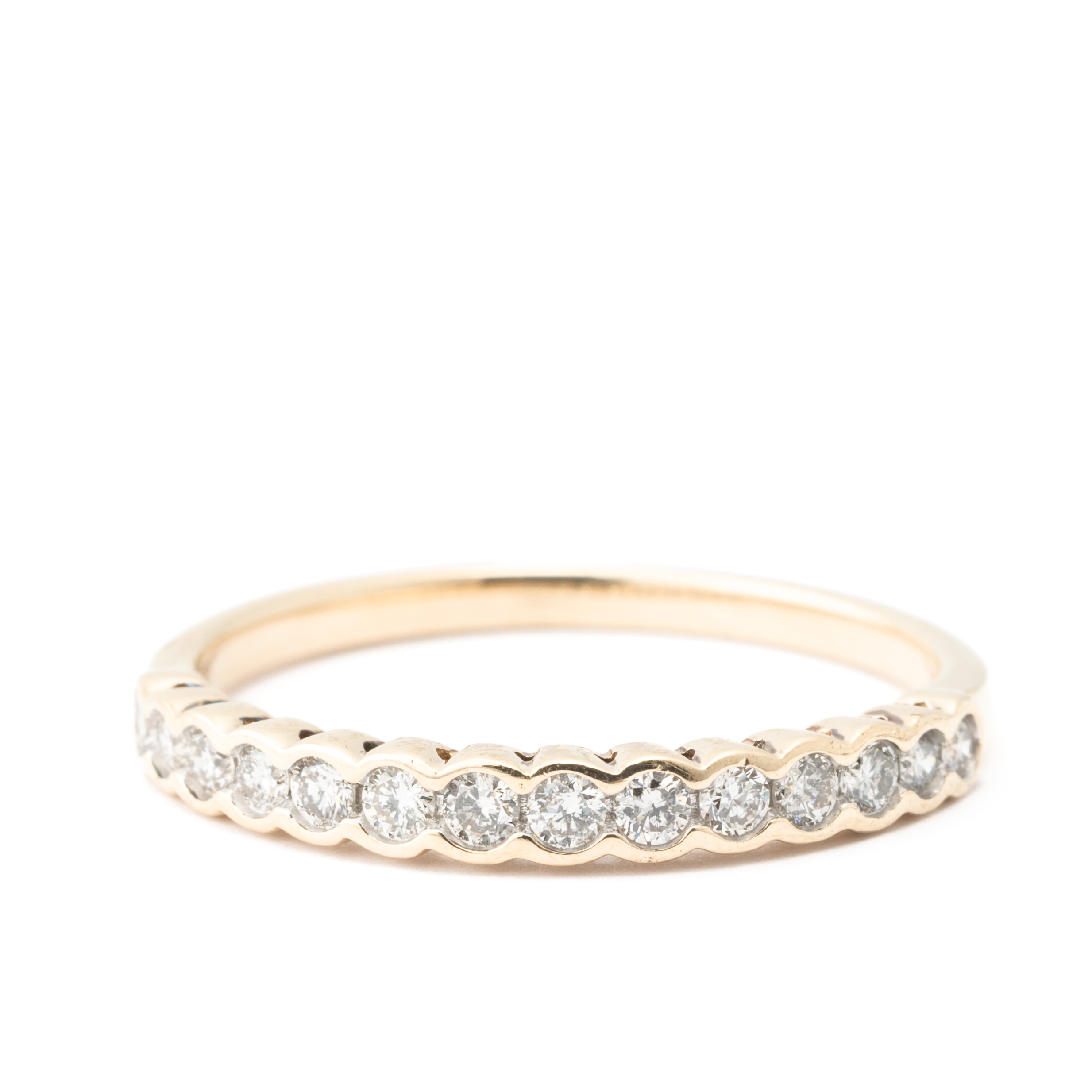 288 · 9ct Gold Diamond Band