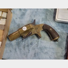WWI MK IV "Very Pistol" Brass Flare Gun, Fetzer, 25mm