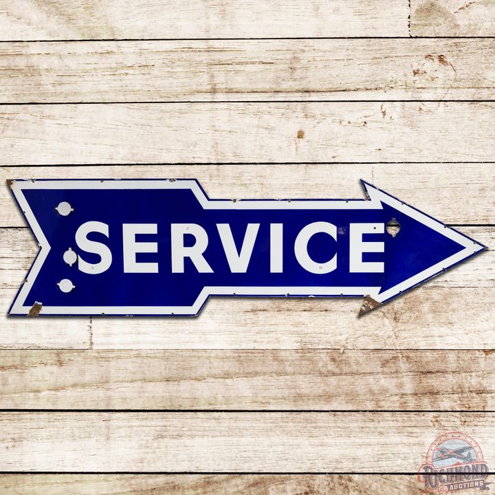 5' Ford Service SSP Neon Arrow Sign Skin - 8.75