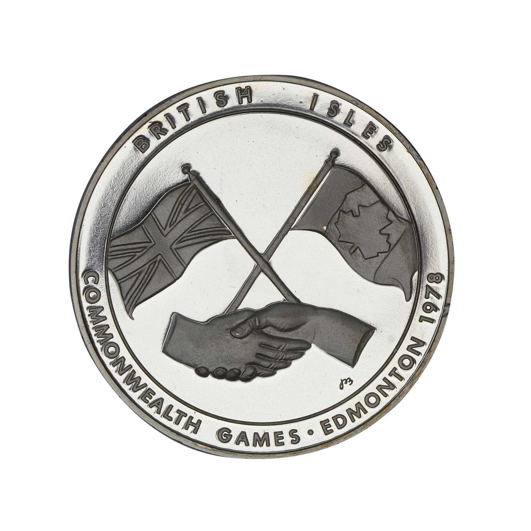 XI Commonwealth Games commemorative Medal, 1978, FDC