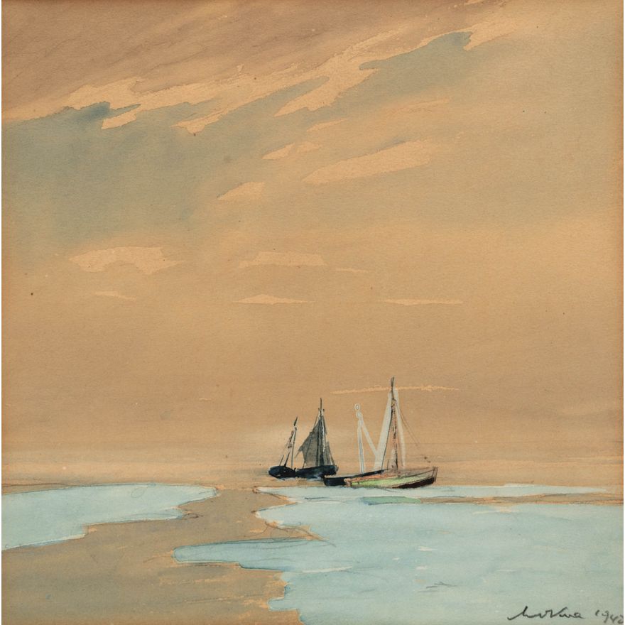Marian Mokwa | Łodzie, 1940