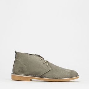 Bata Mens Safari Boot Nubuck - Charcoal - Men UK 9