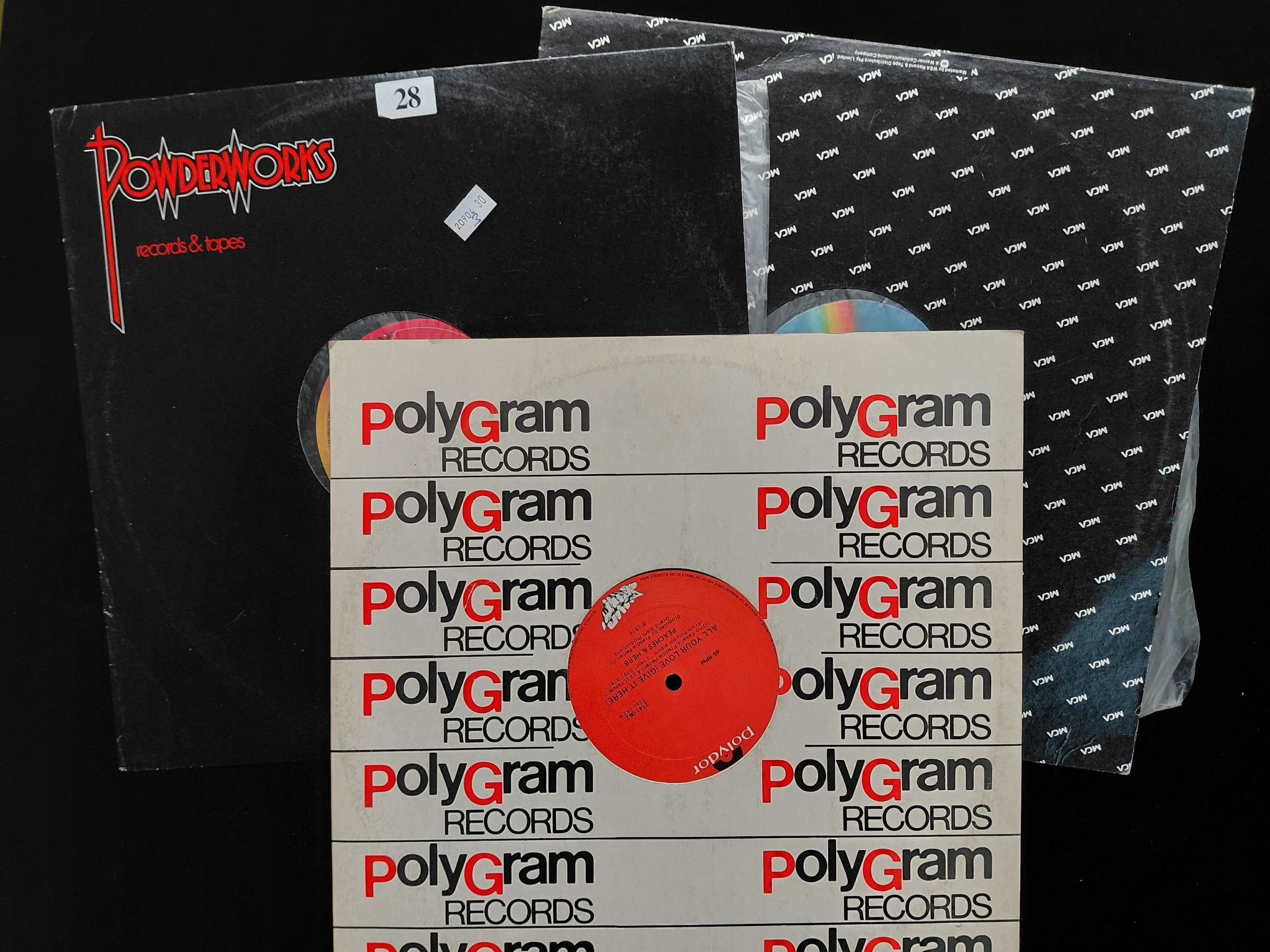 Group Of 3 Records