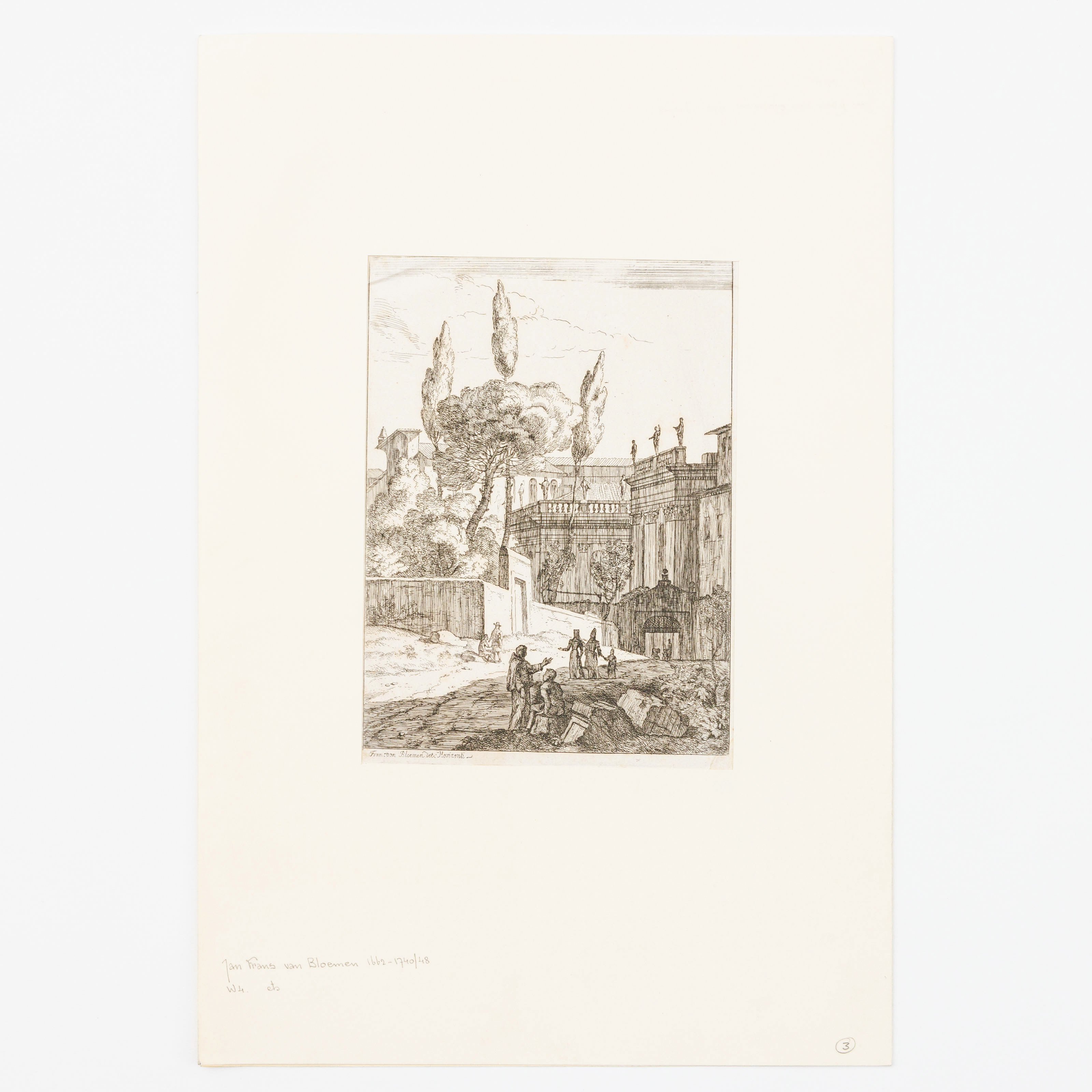 Jan frans van bloemen (1657-1720) – kavel bij Bernaerts, Antwerp