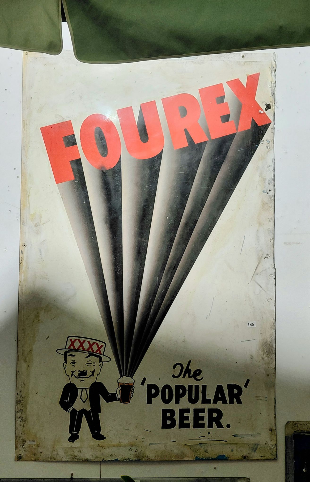 186 · METAL SIGN