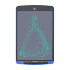 10 inches LCD Writing Kids Graffiti Electronic Drawing Board Blue | NOT TESTED/ LOW BATTERY/ USED
