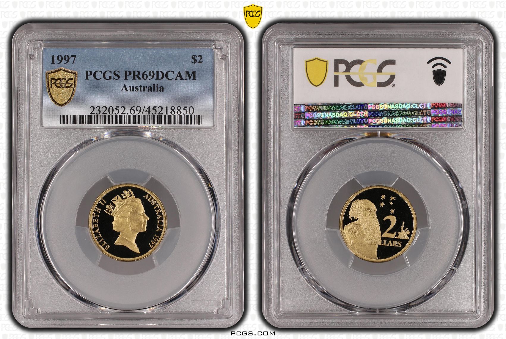 Two Dollar, 1997, PCGS PR69DCAM