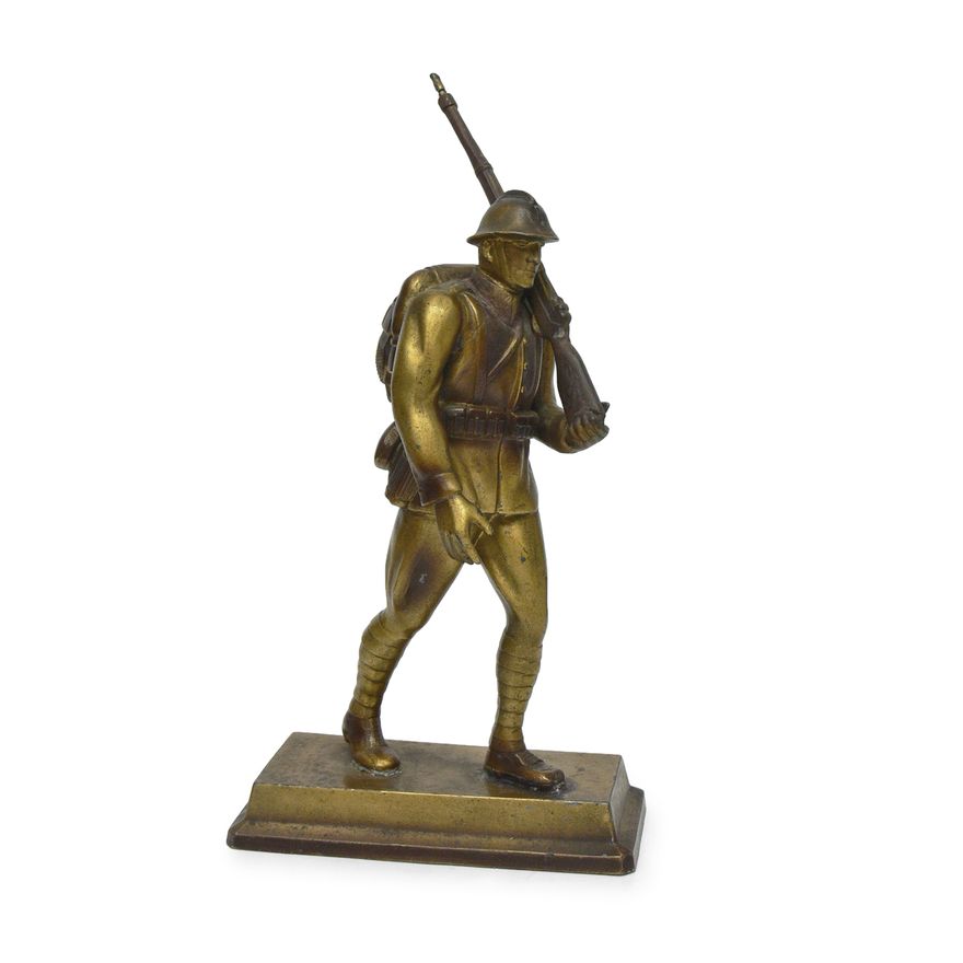 FIGURA ŻOŁNIERZA, L. 30. XX W.