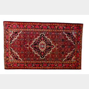 Hamadan Occasional rug in a pretty pink colour. 205x130 - 50698/281