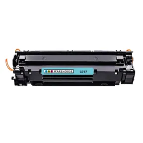INKWAREHOUSE BLACK TONER CARTRIDGE Compatible with Canon 737/ C737 / C 737 |