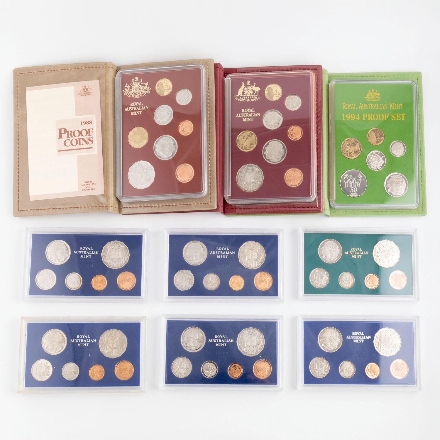 Elizabeth II, Proof Sets, 1979 - 1994, FDC
