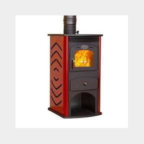 Style 2 - Decor (Red) Closed Combustion Stove - 51651/845