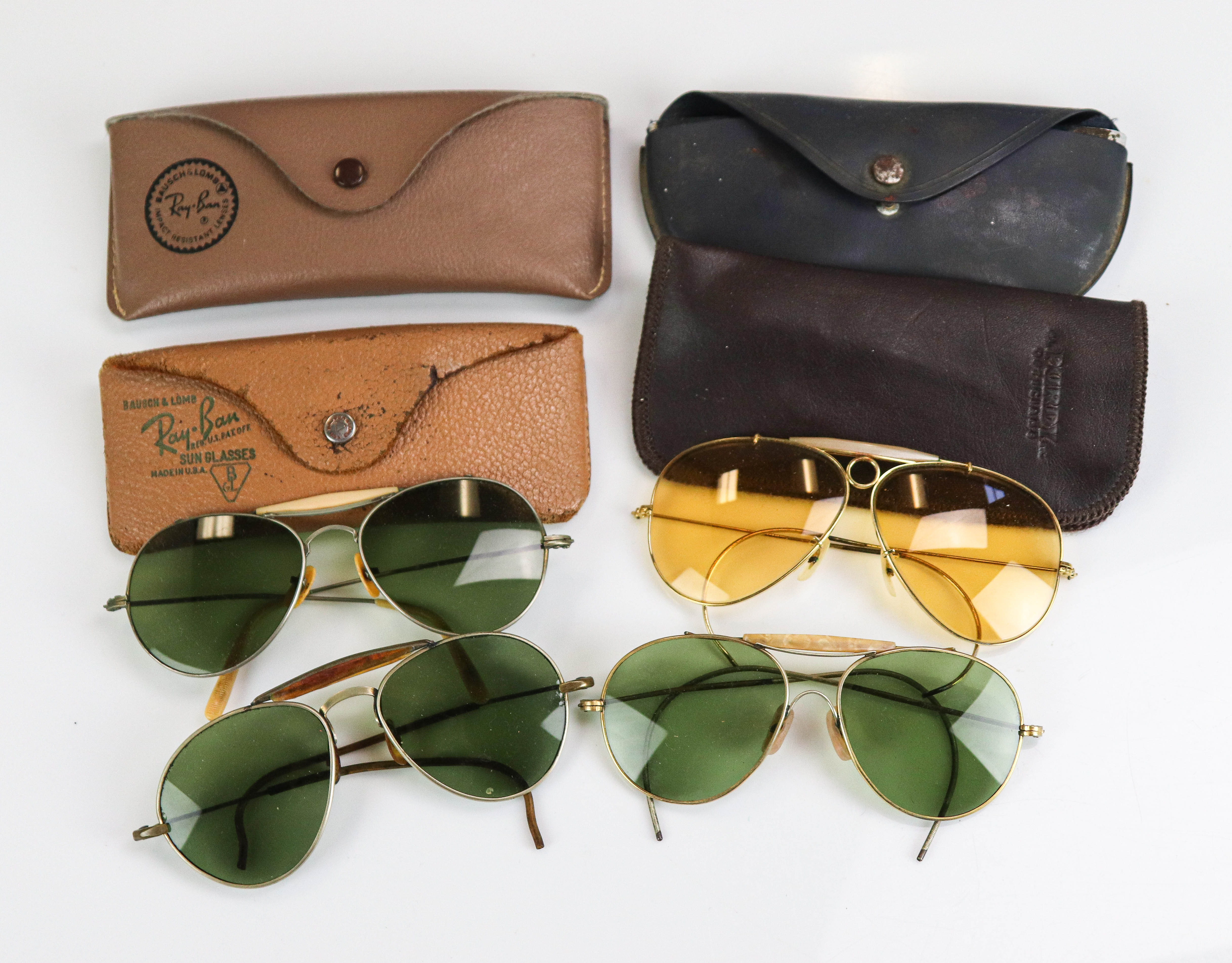 4) Pair Vintage Ray Ban and Style Sunglasses | Bunch Auctions