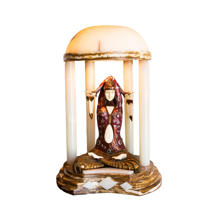 DAMA ESTILO DEMETRE HARALAMB CHIPARUS (1886 A 1947)