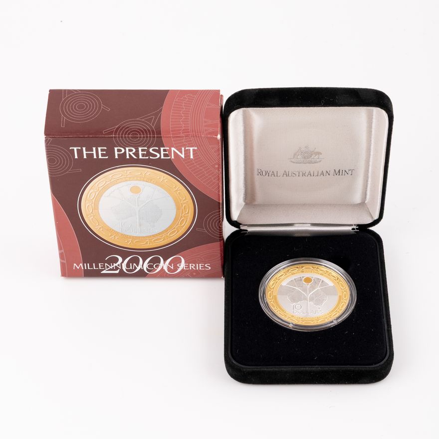 Elizabeth II, RAM - The Present, Ten Dollars, 2000,  FDC