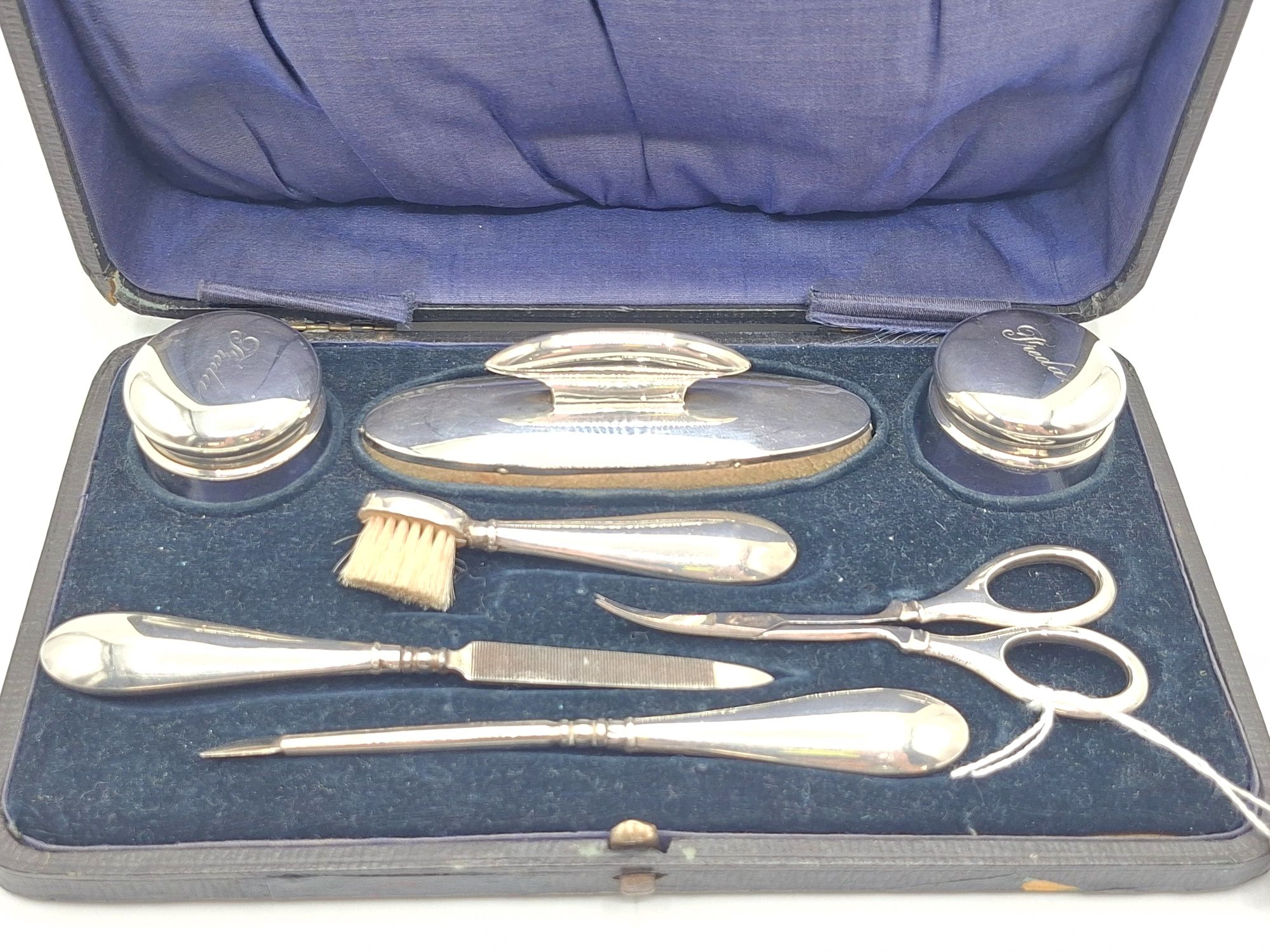 184 · STERLING SILVER MANICURE SET