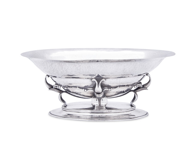 A Georg Jensen Silver Footed Bowl