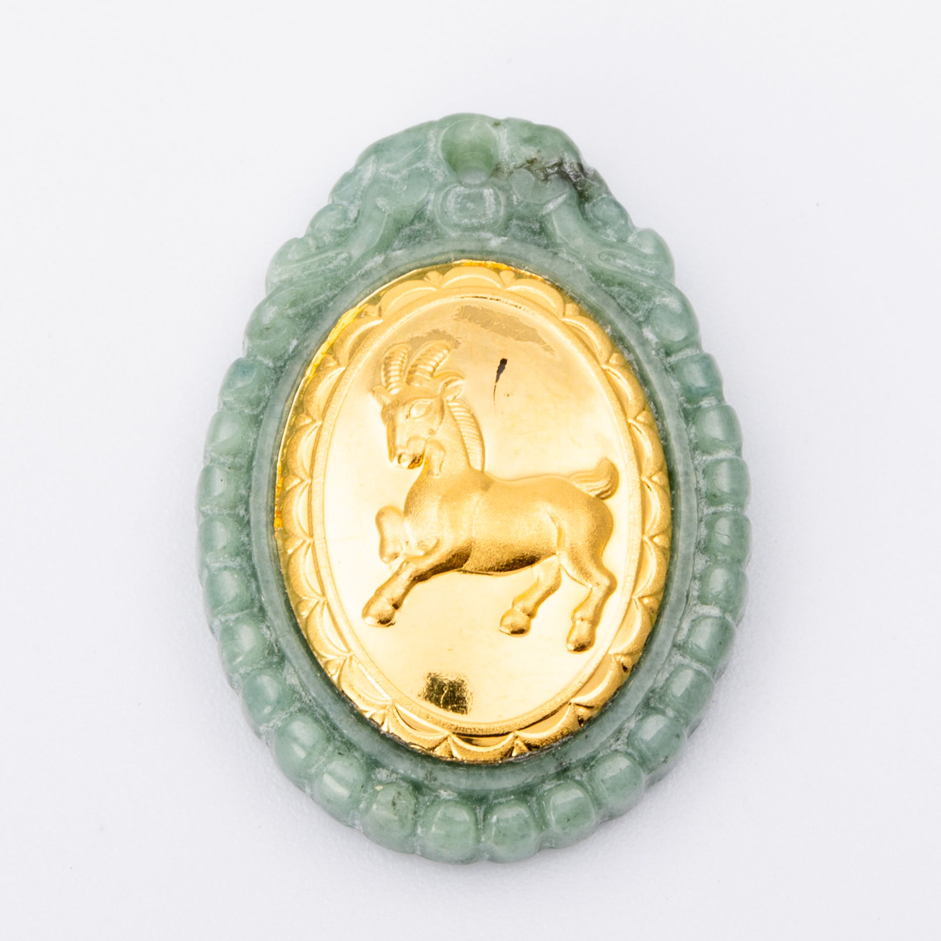24ct Jade Pendant