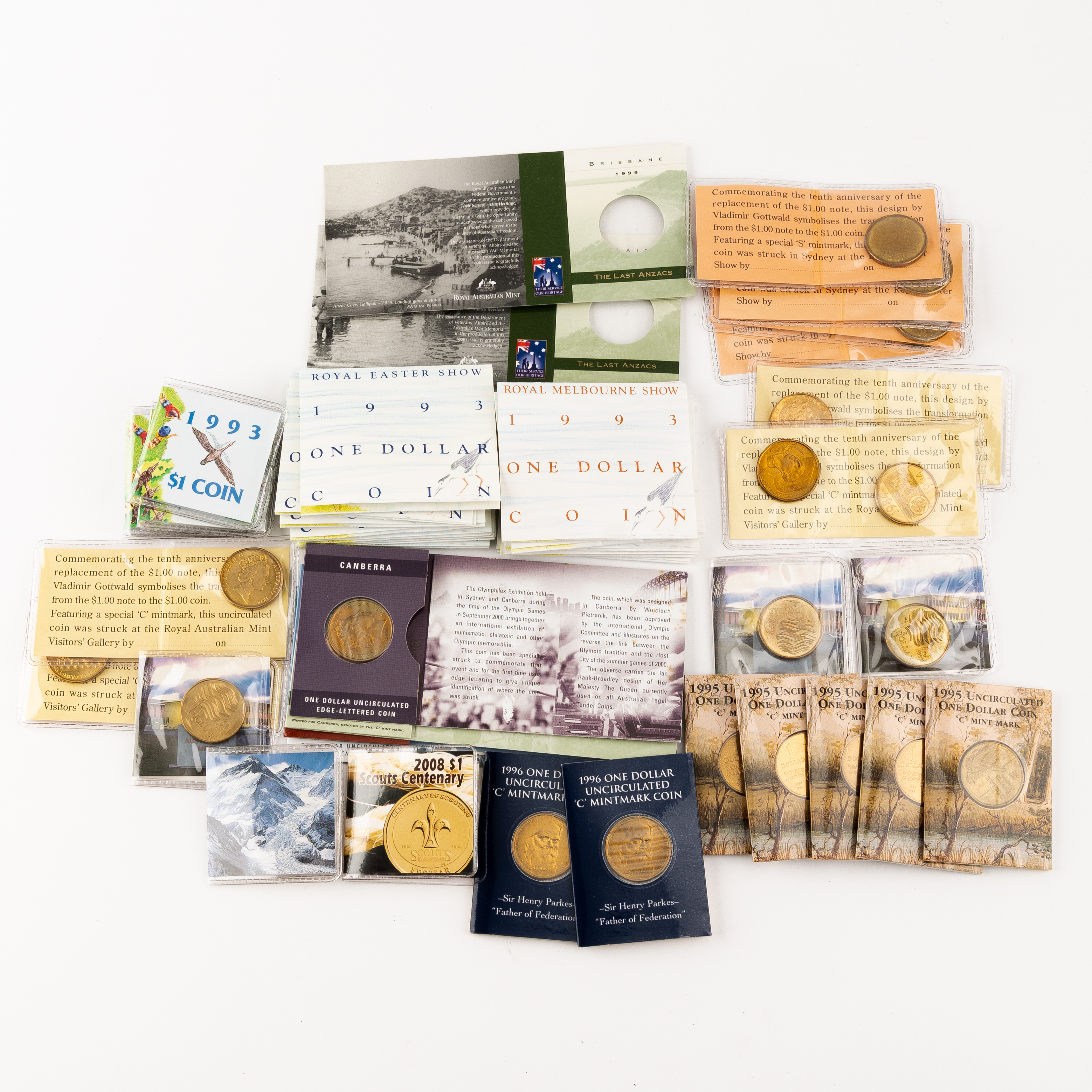 Elizabeth II, RAM - Miscellaneous, One Dollar, 1993 - 2008, UNC